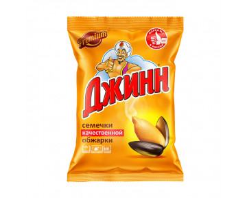 Семена подсолнечника ДЖИНН жареные 100 гр